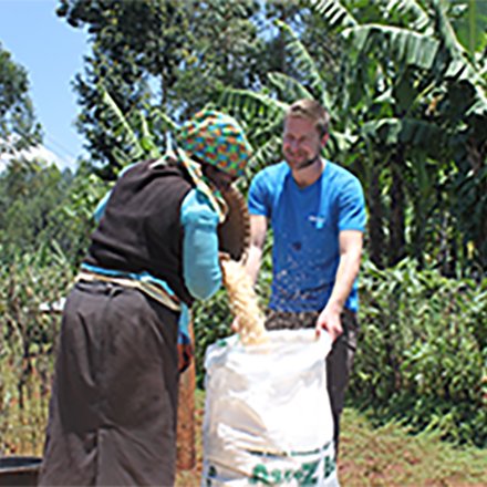 Airtight corn sacks help fight hunger