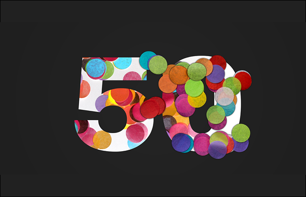50 years Anniversary / Shutterstock