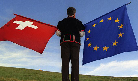 Wie werden die Beziehungen zwischen der Schweiz und der EU künftig ausgestaltet? (Bild: Keystone/SDA) 