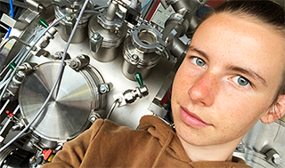 Marion Höhener is a recent graduate and was an apprentice physics laboratory technician at Empa for three years. (Photo: Marion Höhener) 