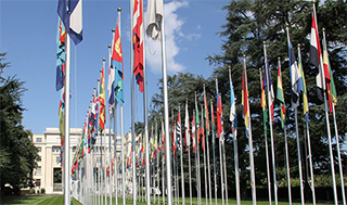 Die ETH Zürich und die Universität Genf gründen im internationalen Genf das Lab for Science in Diplomacy (SiDlab). (Bild: UNIGE/Marco Cattaneo) 