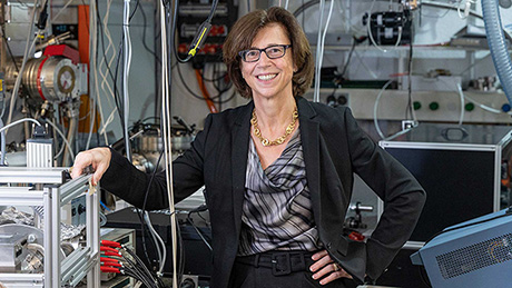 Ursula Keller has received the Swiss Science Prize Marcel Benoist for her pioneering work in ultrafast lasers. (Image: Heidi Hostettler) 