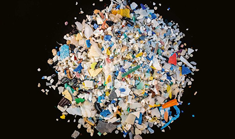 Microplastics are formed by the disintegration or degradation of larger pieces of plastic. (Image: Adobe Stock) 