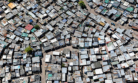 Aerial of an informal settlement